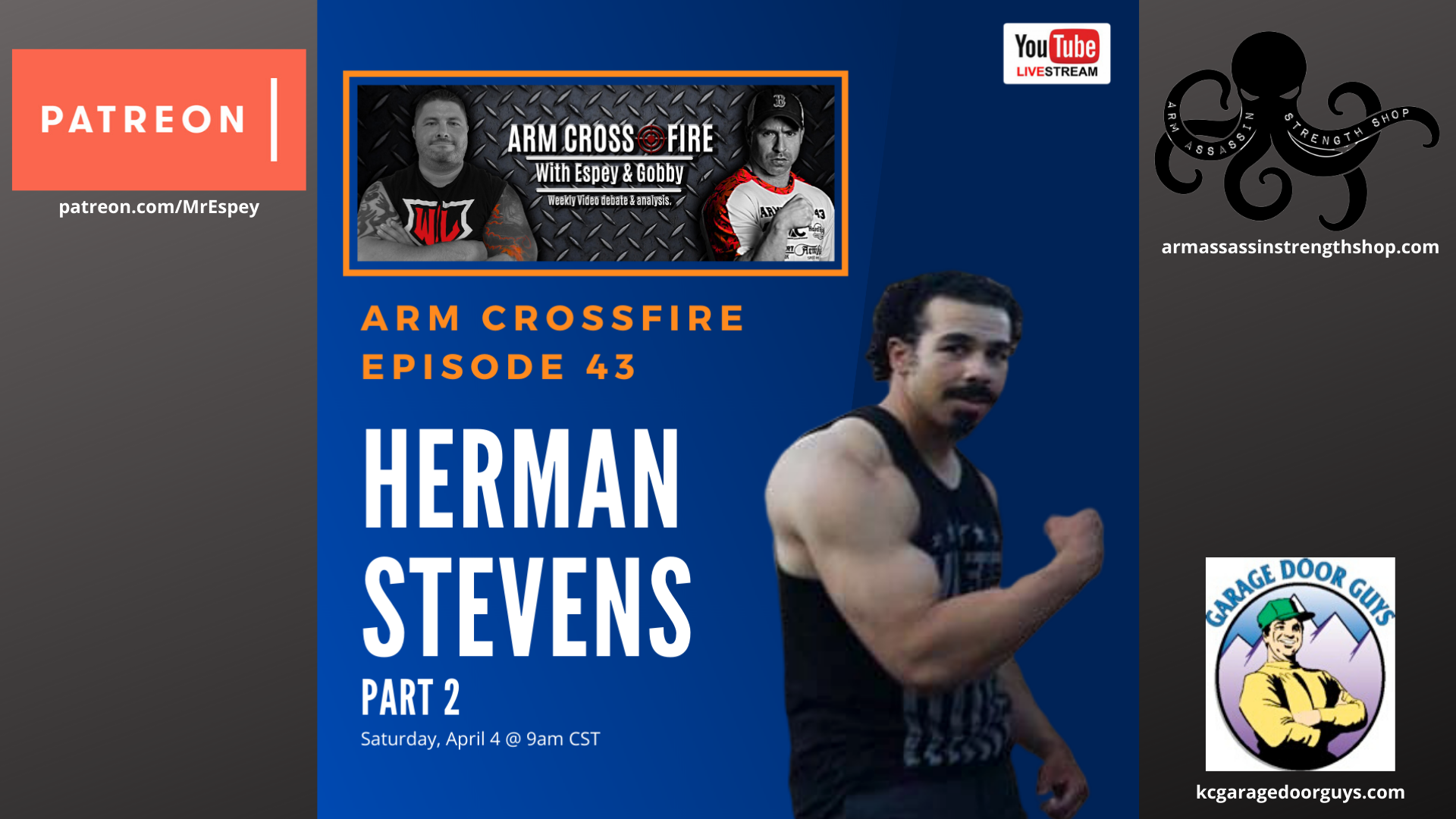 Arm Crossfire 43 - YouTube LIVE with Herman Stevens - Part 2