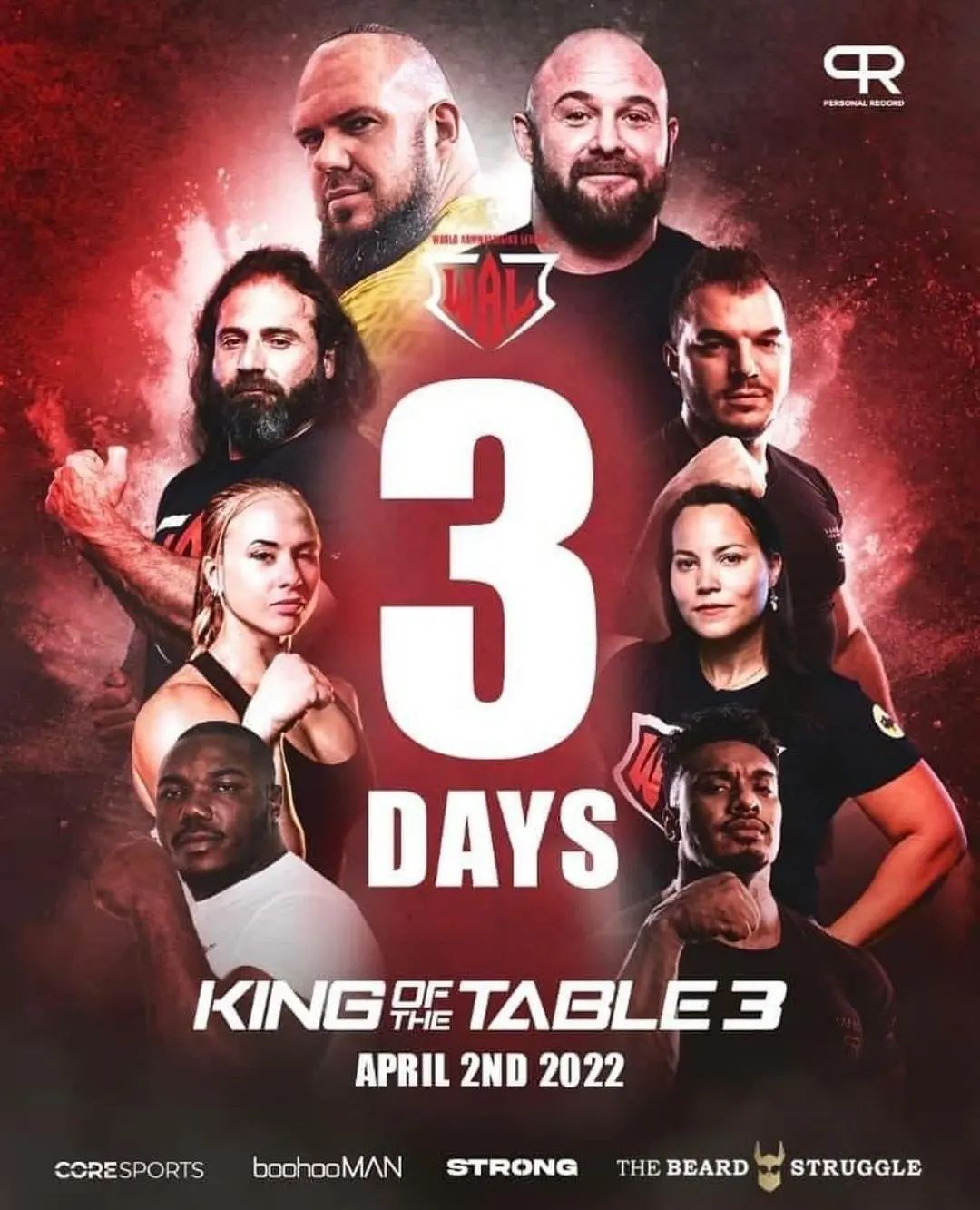 KOTT 3 - KING OF THE TABLE 3 ARMWRESTLING