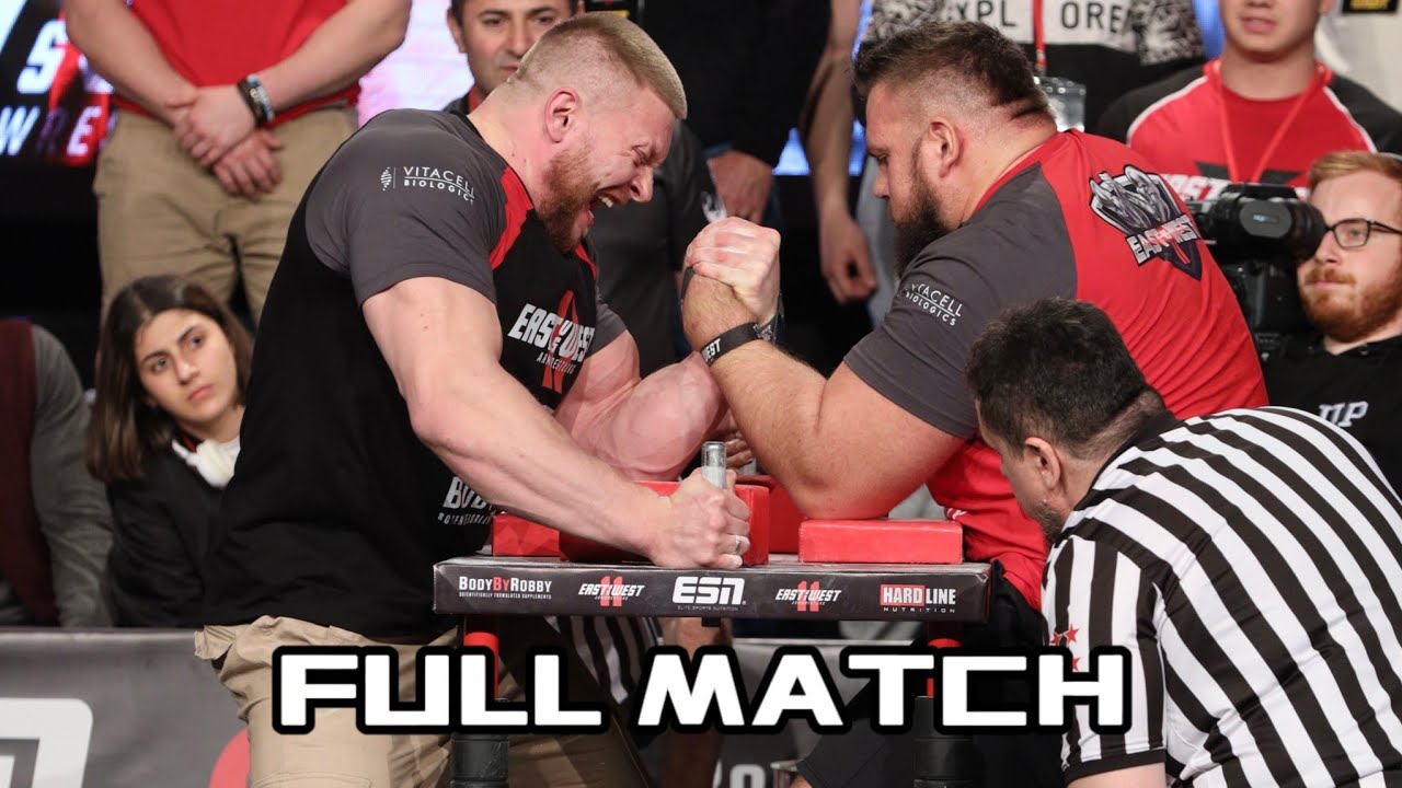 VIDEO Artyom Morozov vs Alex Kurdecha, EAST vs WEST 11 • ARMWRESTLING