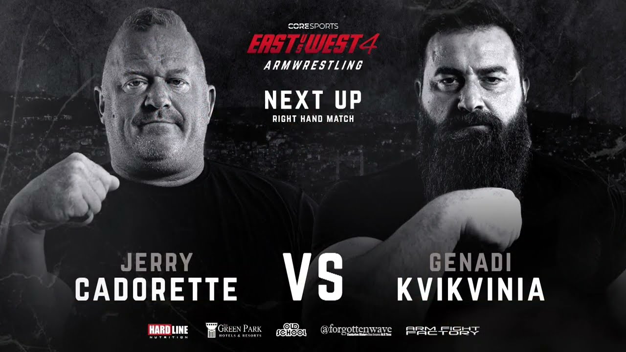 VIDEO: Jerry Cadorette vs Genadi Kvikvinia – EAST vs WEST 4 Superheavyweight Right Hand World Title Match