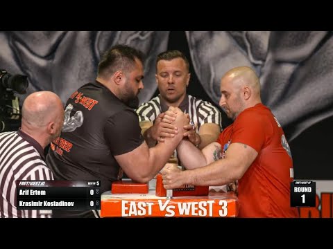 3 VIDEOS: Arif Ertem vs Krasimir Kostadinov, Marcio Barboza vs Tobias Sporrong, Matt Mask vs Artyom Morozov - East vs West 3